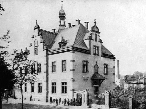 Historisches Bild der alten Post